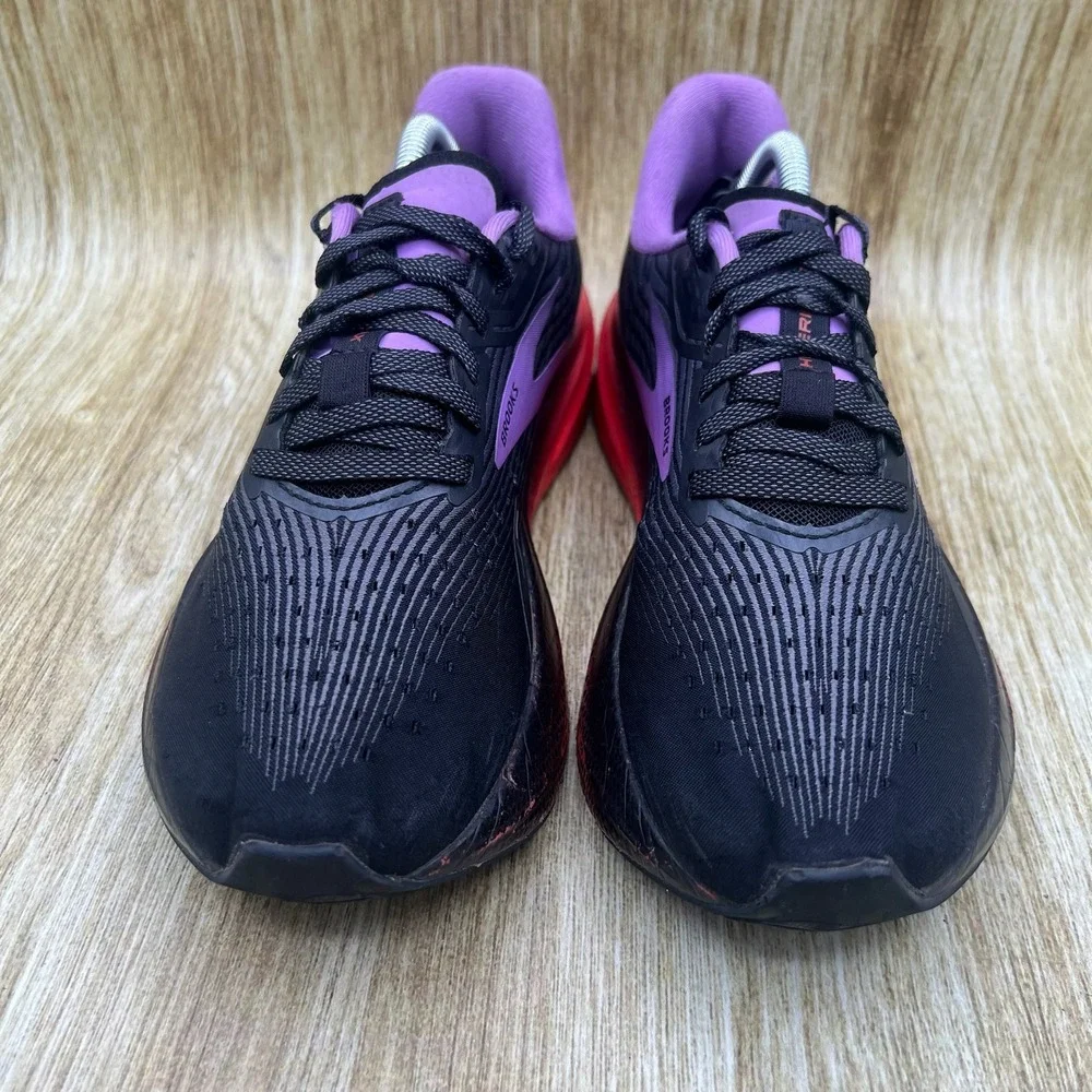 Brooks Hyperion Max Women's Size 7.5 Running Shoes Black Purple 1203771B089